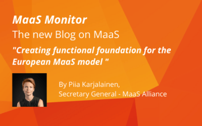 MaaS Monitor: Creating functional foundations for the European MaaS model