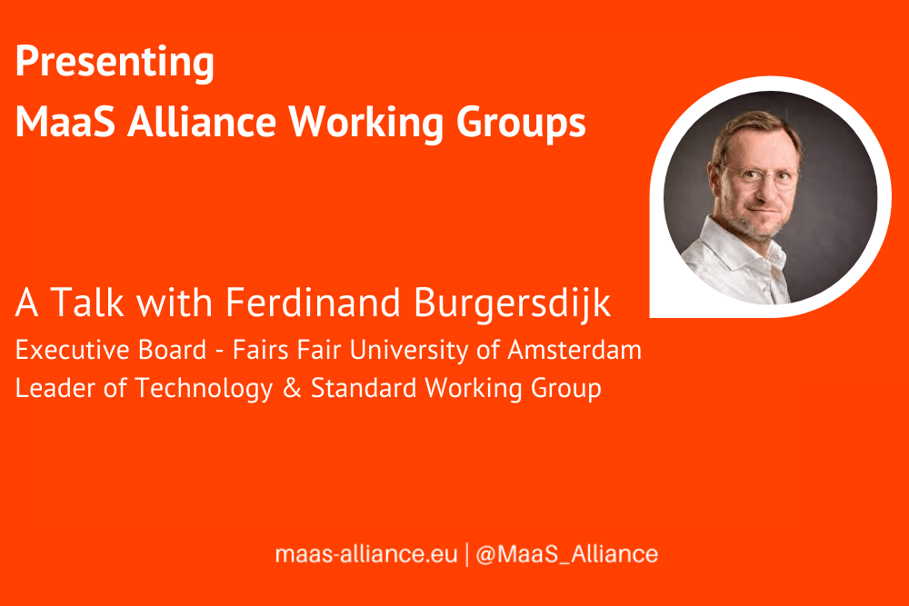 Talking technology and standards with Ferdinand Burgersdijk