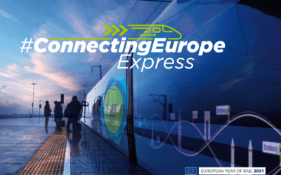 Connecting Europe Express leaves the station