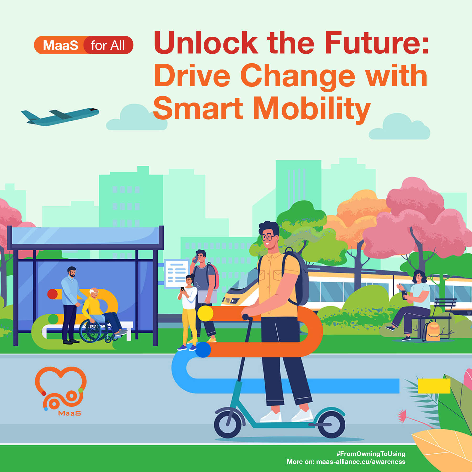 MaaS Alliance Awareness Campaign - Unlock the Future: Drive Change with Smart Mobility